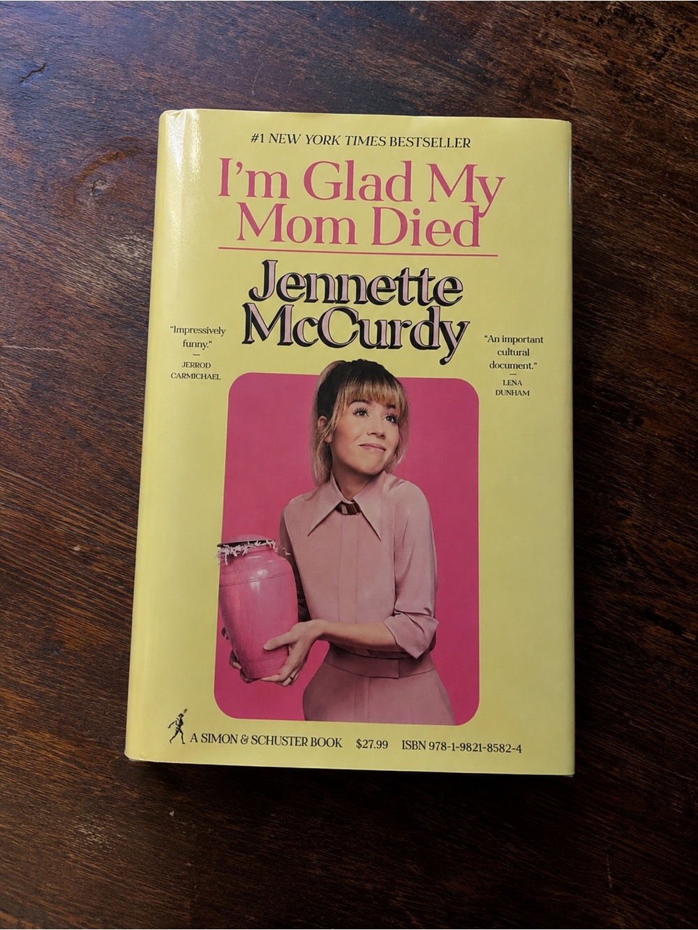 I’m Glad My Mom Died by Jennette McCurdy – Hardcover Like New